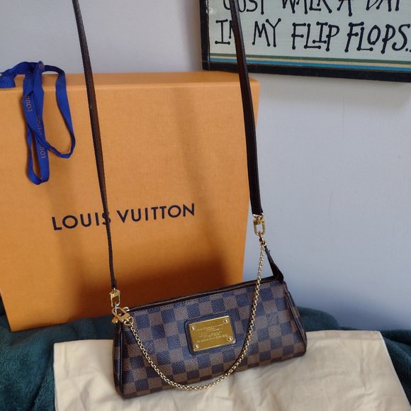 Louis Vuitton Eva Damier Ebene Full Set crossbody 3-way - Picture 6 of 12